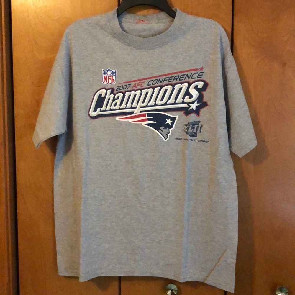 Patriots 2007 AFC Conference Champs T-Shirt